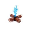MOC City Scene Accessories Building Blocks Medieval Bonfire Flame Wine Bottle Reagent Bottle Box Compatible Mini Bricks Toys T11