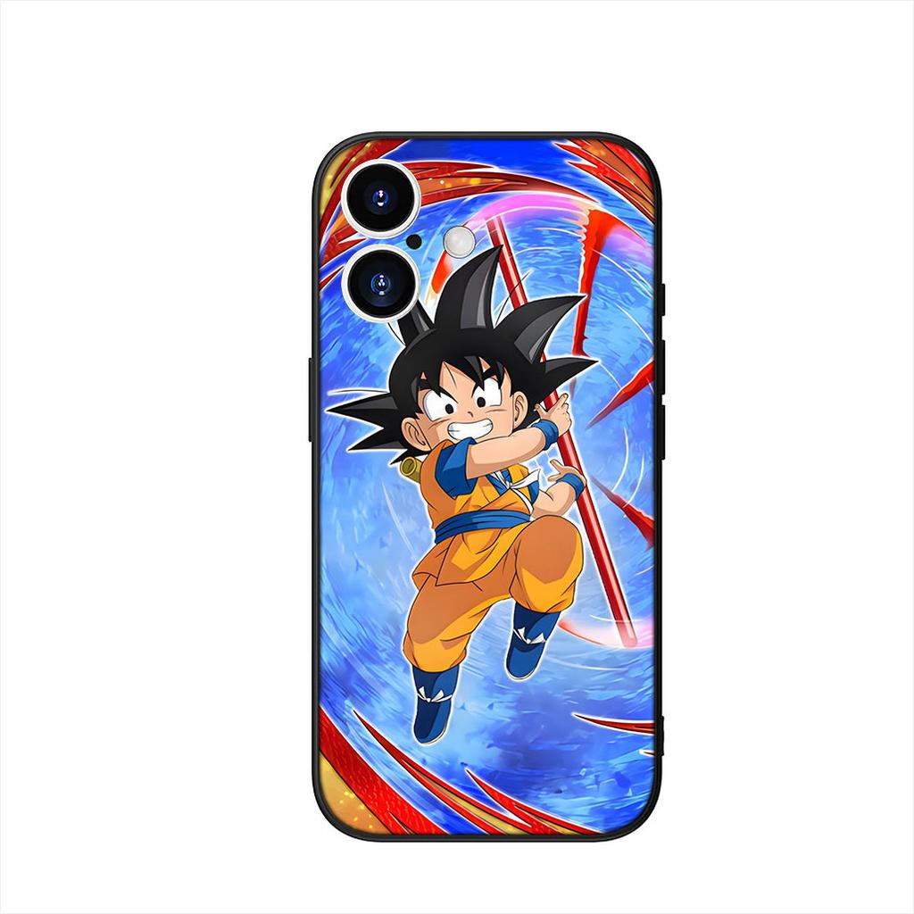 Handyhülle für Apple iPhone 16 15 14 Plus 13 12 Mini 17 Pro Max + 16E Air 16+ ProMax Hülle Son Gohan Dragon Ball Z Gehäuse