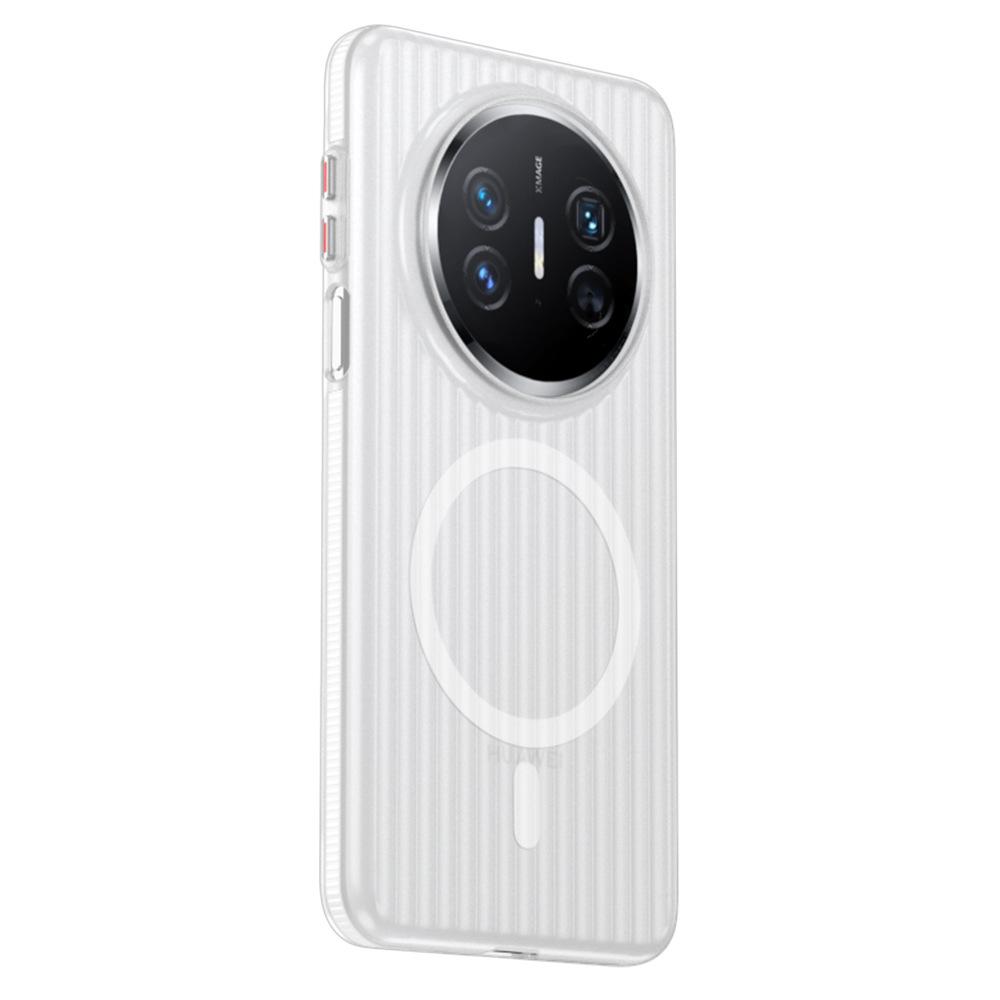 Compatible with Huawei mate80Pro phone case, corrugated grating magnetic non-slip mate70Pro shockproof protective case