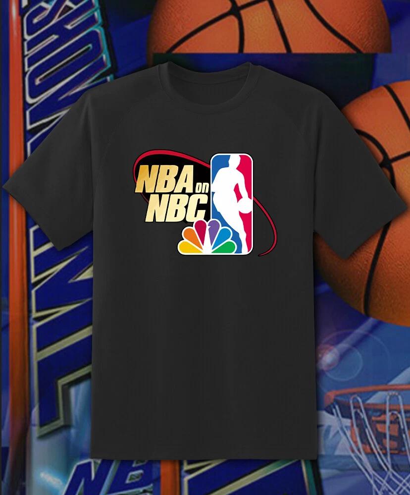 Men s and Women s T-shirts NBA On NBC Basketball Retro XXXXL