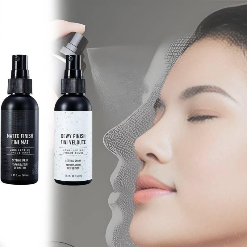 Nyx Makeup Fixierspray Für Alle Hauttypen Feuchtigkeitsspendend Leichtgewichtige Schnelltrocknende Formel 10ml Schwarze Und Weiße Flaschen