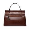2025 New Vintage Waxed Leather Women's Tote Bag – Large Capacity