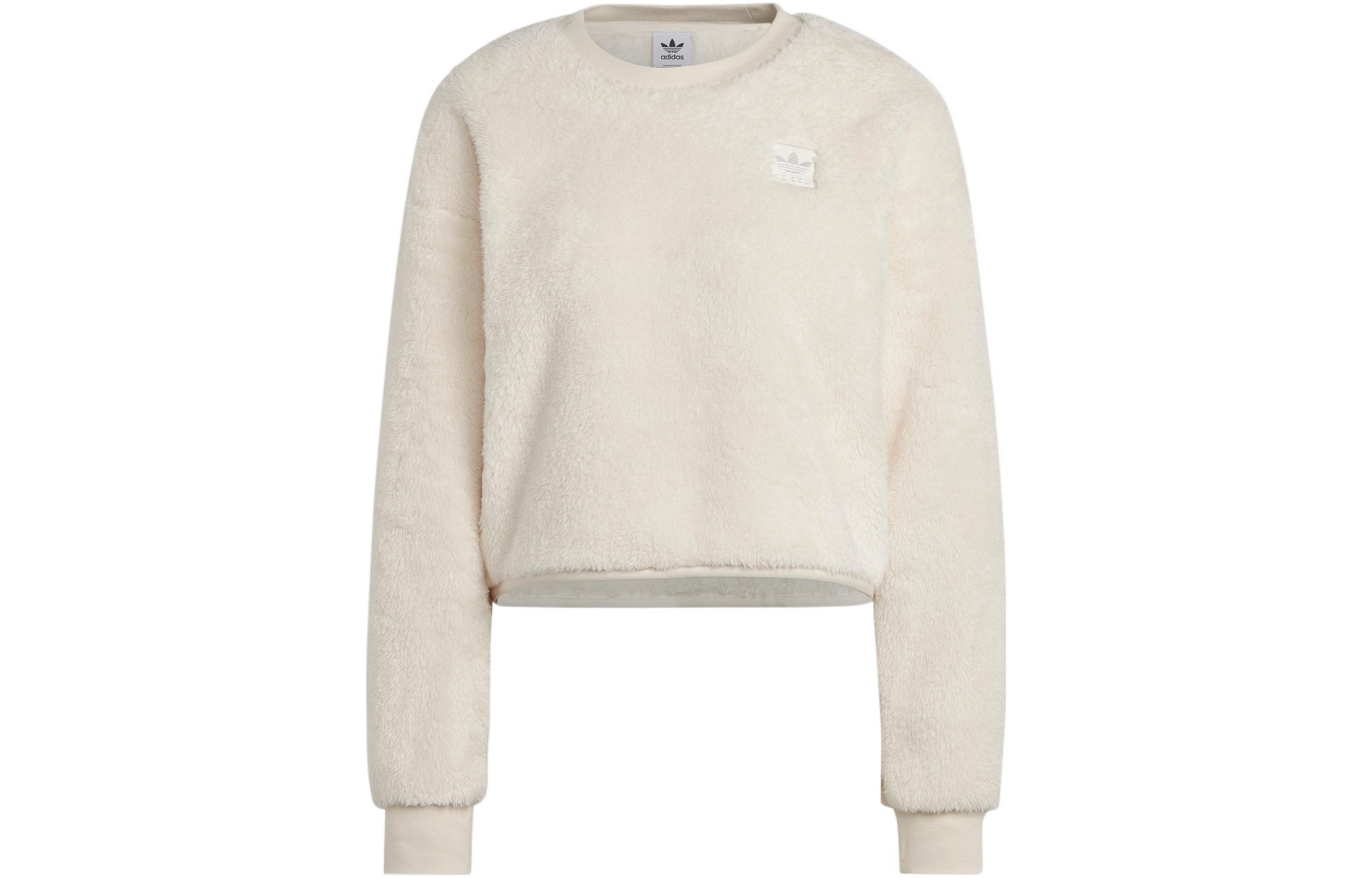 Adidas Originals Essentials+ Fluffy Teddy Sweater IC2259 L