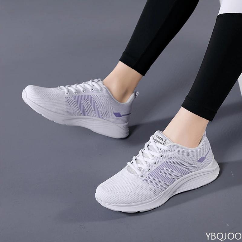 Fashion New Women's Sneakers Soft soled Large size travel shoes Casual light ladies shoe Breathable fashion non slip shoes Zapatos Mujer