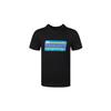 Air ORDAN STICKER SS CREW Athleisure Casual Sports Short Sleeve Black Men's CJ6247-010