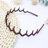 Women's Geometric Frosted Headband - Wide, Simple, Candy-Colored Hair Accessory