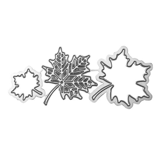 

Maple Leaf Metal Cutting Dies DIY Scrapbook Emboss Paper Cards Making