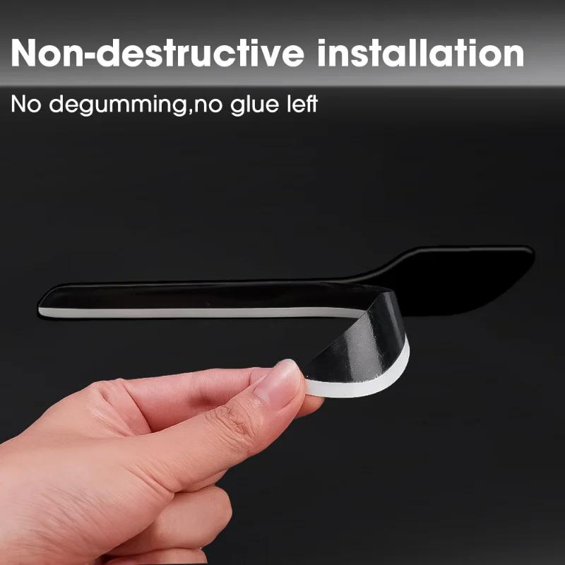 Luminous Car Handle Protector Stickers Door Handle Night Glowing Protector Decals For Tesla Model 3/Y Car Exterior Accessories