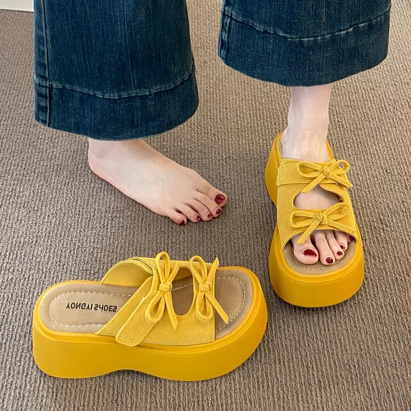 Fashion Female Shoes Slippers Casual Slides Summer Clogs Woman Platform 2025 Luxury Beach Soft Leisure Shoes Slippers Soft Luxury Slides