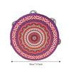 8 Inch Tambourine for Adults Metal Jingles Wooden Tambourine Handheld Drum  for Band Performance