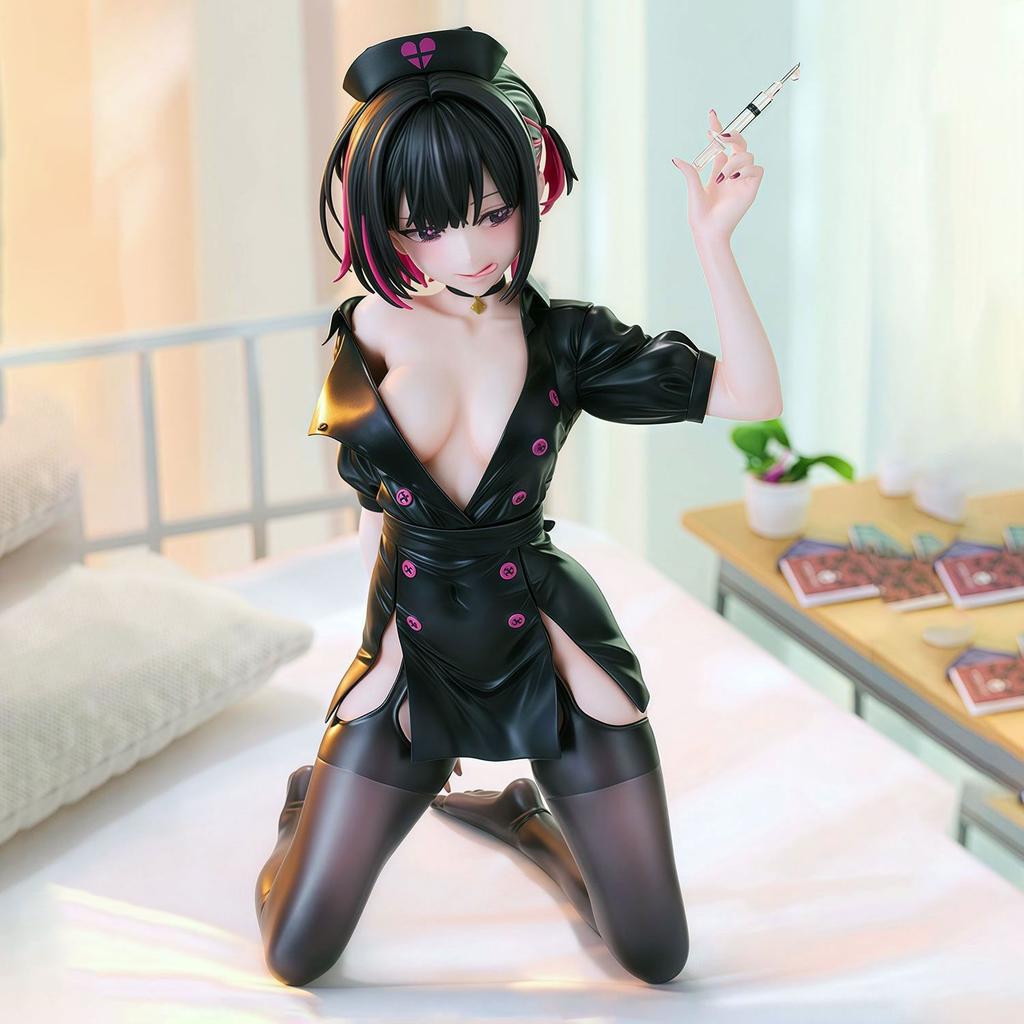 In Stock Snow Love Nurse Sportswear 6.29inch/16cm Anime Rabbit Angel Girl Swimsuit Cute Act cute Girlfriend PVC Sexy toys Gifts