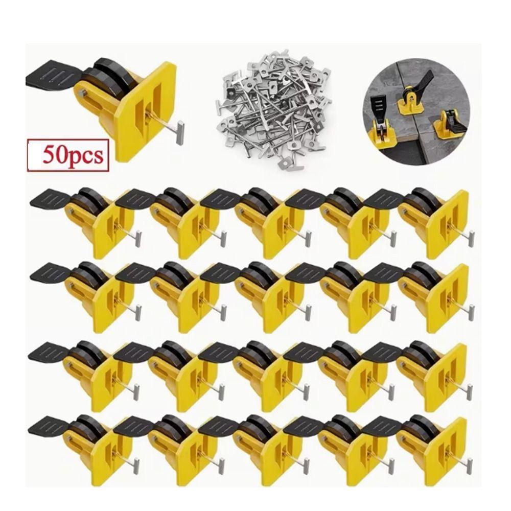 50Pcs Replaceable Needle Pin Tile Leveling System Home Construction