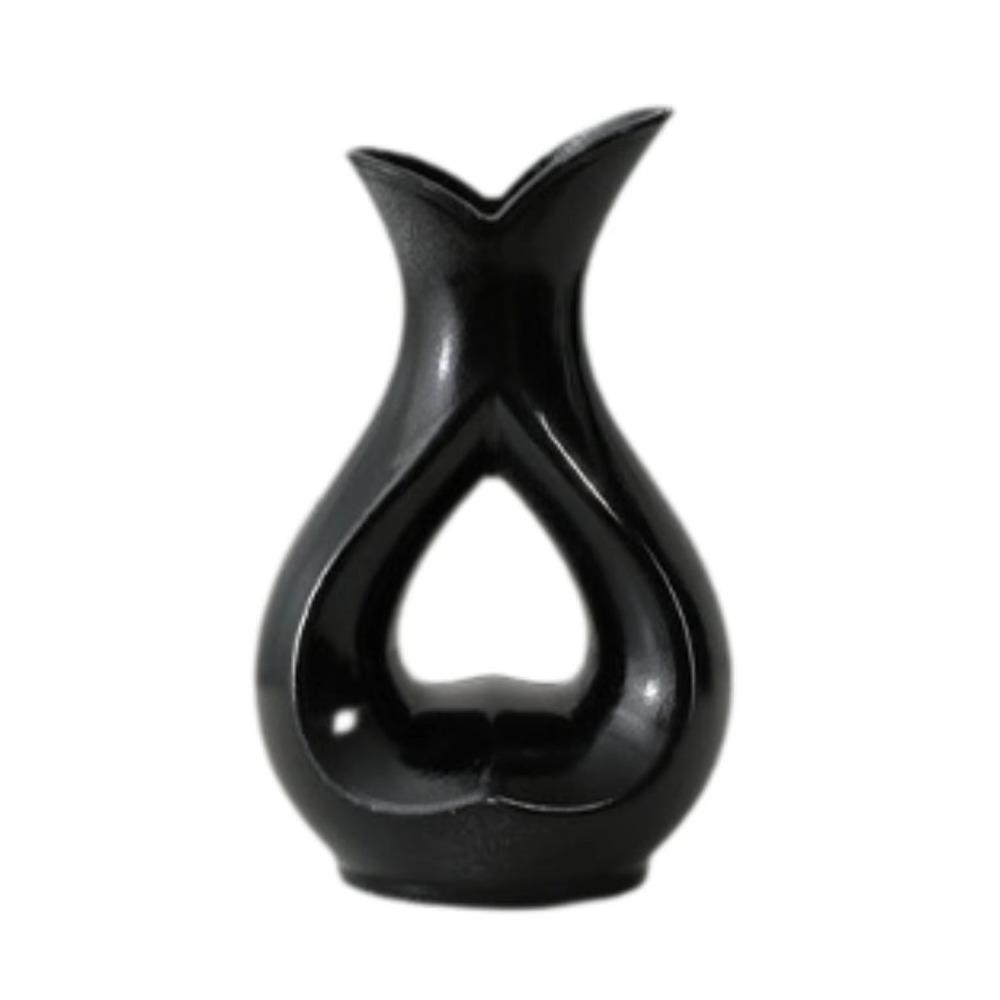 Handmade Decorative Vase Irregular Shape Table Vase Simple Flower Arrangement Ornament  Office