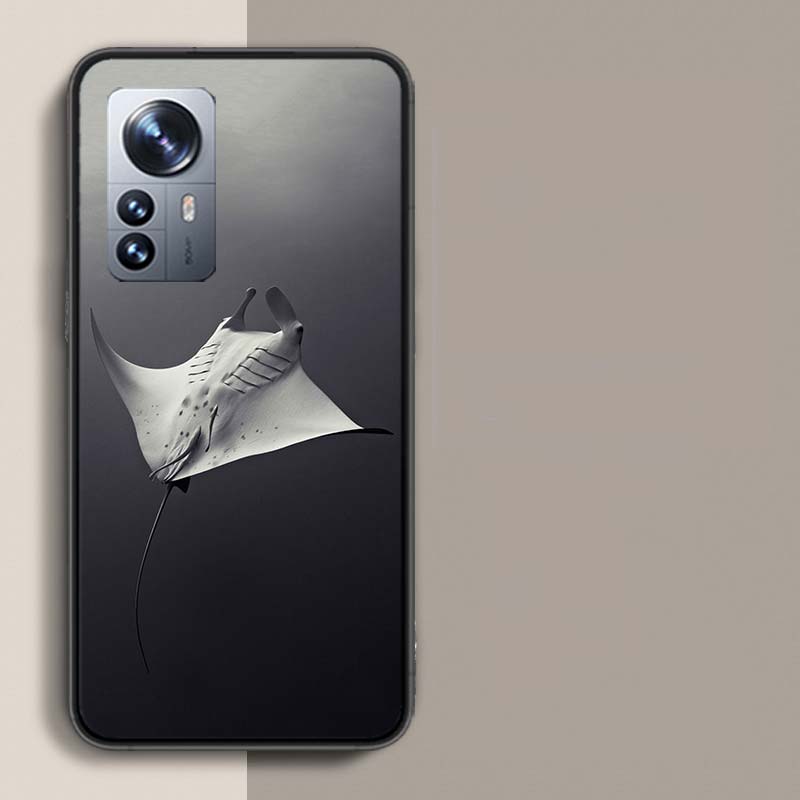

Fish Cool Manta Ray Phone Case For Redmi Note 13 Pro Plus 14 Pro+ 12S 12 11S 11T 11E 11 10S 10 9S 9 Xiaomi Capa TPU Redmi Note 12S