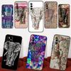 Elephant Mandala Aztec For Samsung Galaxy A52 A32 A22 A12 A51 A71 A73 A53 A33 A23 A13 A14 A24 A34 A54 Phone Case