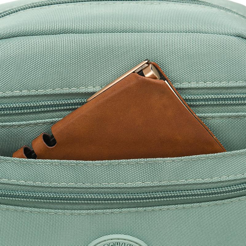 Damska torba na ramię z wieloma kieszeniami Lekka nylonowa torba crossbody dla mam w średnim wieku