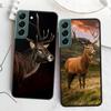 Deer Hunting Camo Phone For Samsung Galaxy S24 S22 Ultra S21 Plus S20 S23 FE Case S10 S10E S9 S8 S7 Edge Cover Silicone Soft Coq