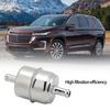 3/8 Inline Fuel Filter High Flow Metal Fuel Filter Inline Hose 9746 Replacement for Chevrolet Chrome University
