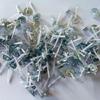 200Pcs Pre Tabbed Cotton Candle Wicks Cores with Metal Sustainer Base for DIY Tealight Candle Crafting and Home Use