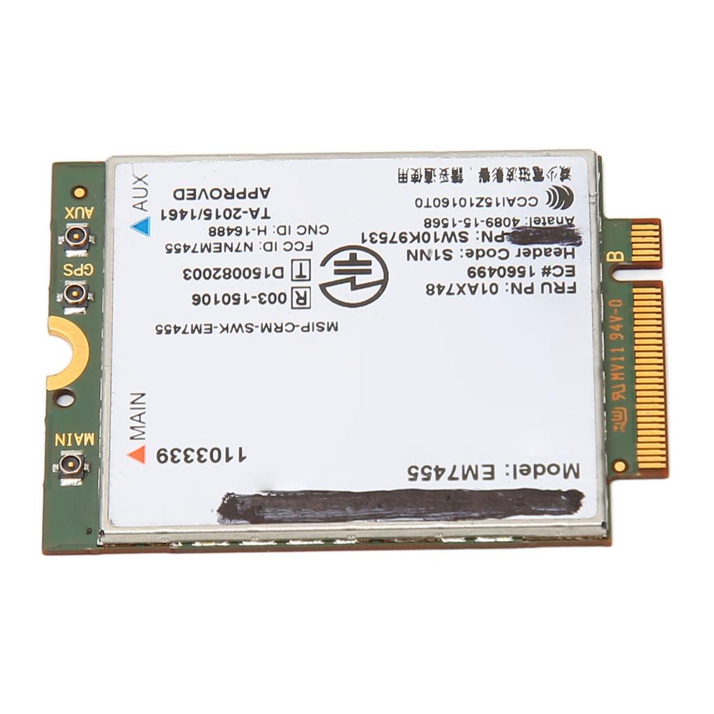 4G LTE Network Card EM7455 300Mbps Multi Band Compatible Wireless Network Card Module for Thinkpad T460 T460p L560 P50