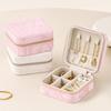 Layered Jewelry Storage Box Mini Jewelry Display Case Earrings Necklace Ring Jewelry Box  Gift