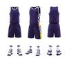 Unisex Basketball Jersey Team Uniform - Quick-dry Training Set
