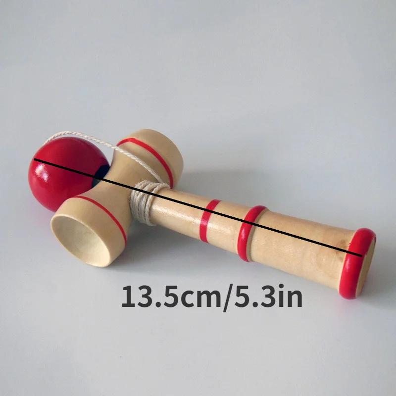 Small Wooden Toys, Classical Traditional Toys, Jade Sword Balls, Popular Japanese Indoor And Outdoor Adult Fun Balance Toys