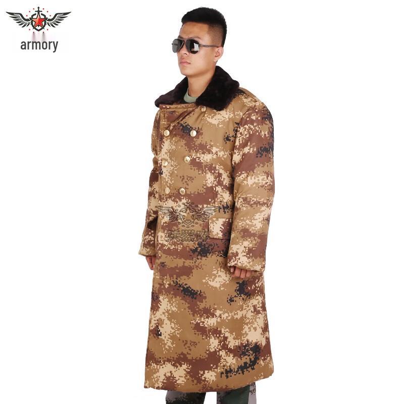 Унисекс Зимняя парка с камуфляжем  Пустыня One Size