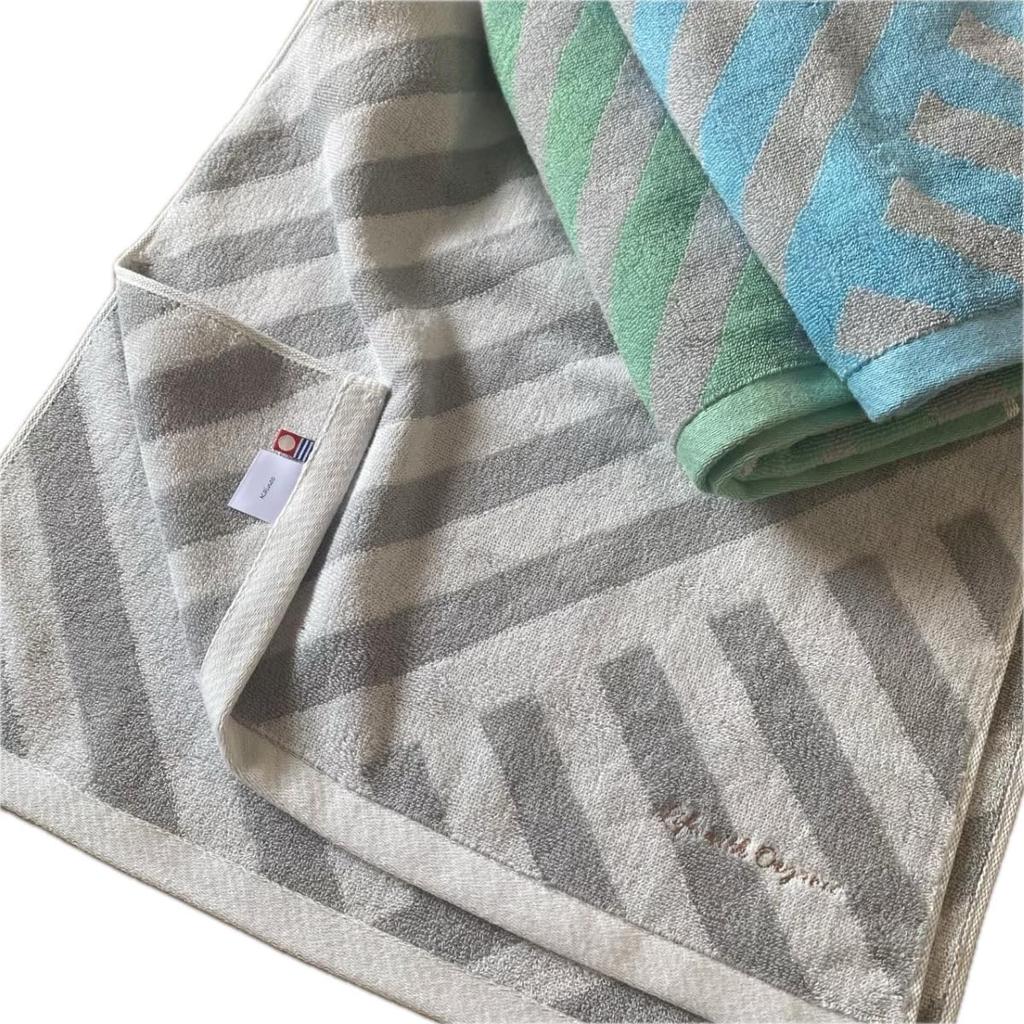 Imabari-Handtuch, Mini-Badetuch, 45 cm x 110 cm, Haruhi-Handtuch aus Bio-Baumwolle, hergestellt in Japan, Imabari-Baumwolle, süße Baumwolle, für Yoga, Fitnessstudio, Baden, Spa, Sauna, 100 %