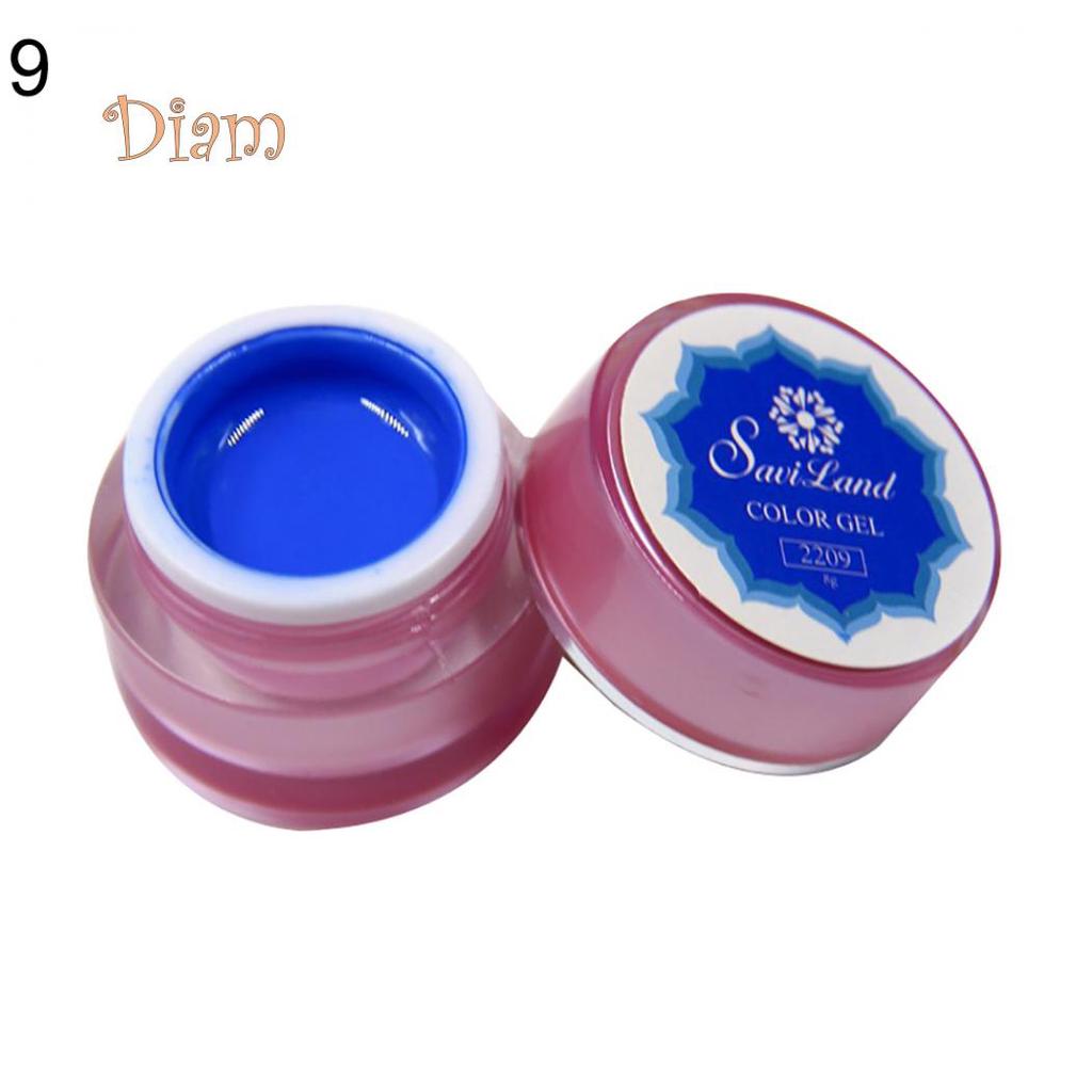 Diamo Soak Off UV LED Gel Polish Long Lasting Nail Varnish Base 3D Painting Lacquer