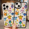 Acrylic Phone Case for iPhone 11 12 13 14 Pro 12 14 16 Pro Max for Samsung A16 A36 A56 S24 FE High-quality Painted Anti-fall Mobile Phone Case