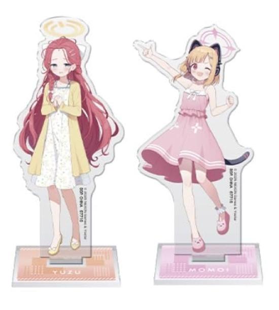 

Ichiban Kuji Blue Archive Vol.2 H Prize Acrylic Stand (Game Development Department, Millennium Science School) Yuzu Momoi 2-piece set