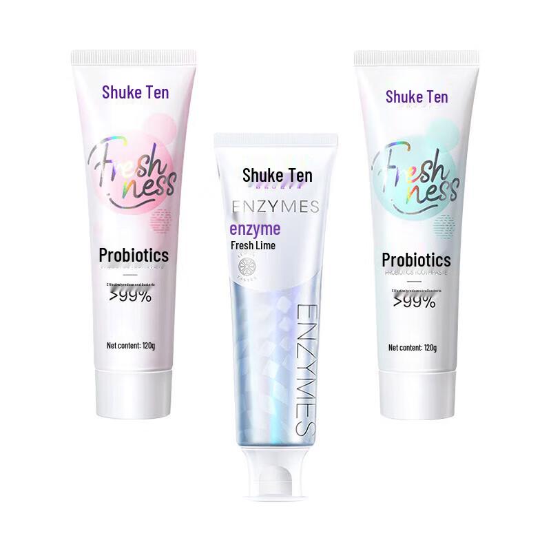 Shuke Probiotic Fresh Breath Toothpaste 3-Pack