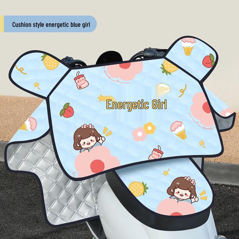 Lishi Electric Scooter Windproof & Sun Protection Seat Cover One Size