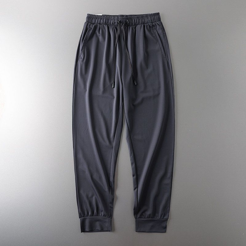Export Original Tail Single Cut Label Casual Straight-Leg Loose Track Pants Men's Summer Ice Silk Quick-Drying Pants Men's Casual Pants