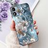 For Motorola Moto E13 Case Popular Flower Art Cover Soft Black TPU Silicone Phone Cases For Moto E14 E13 E 13 MotoE13 Back Cover