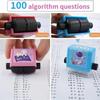 Math Roller Stamp Addition Subtraction Practice Primary School Mental Arithmetic Exercise
