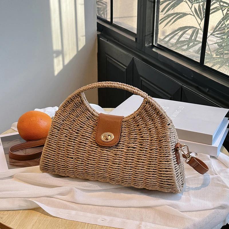 

Сумка через плечо с внутренним отделением для женщин, повседневные сумки для травы, большая вместимость, прочный замок, высокое качество