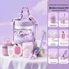 HX38 Purple Hug Bucket Gift Cup Set