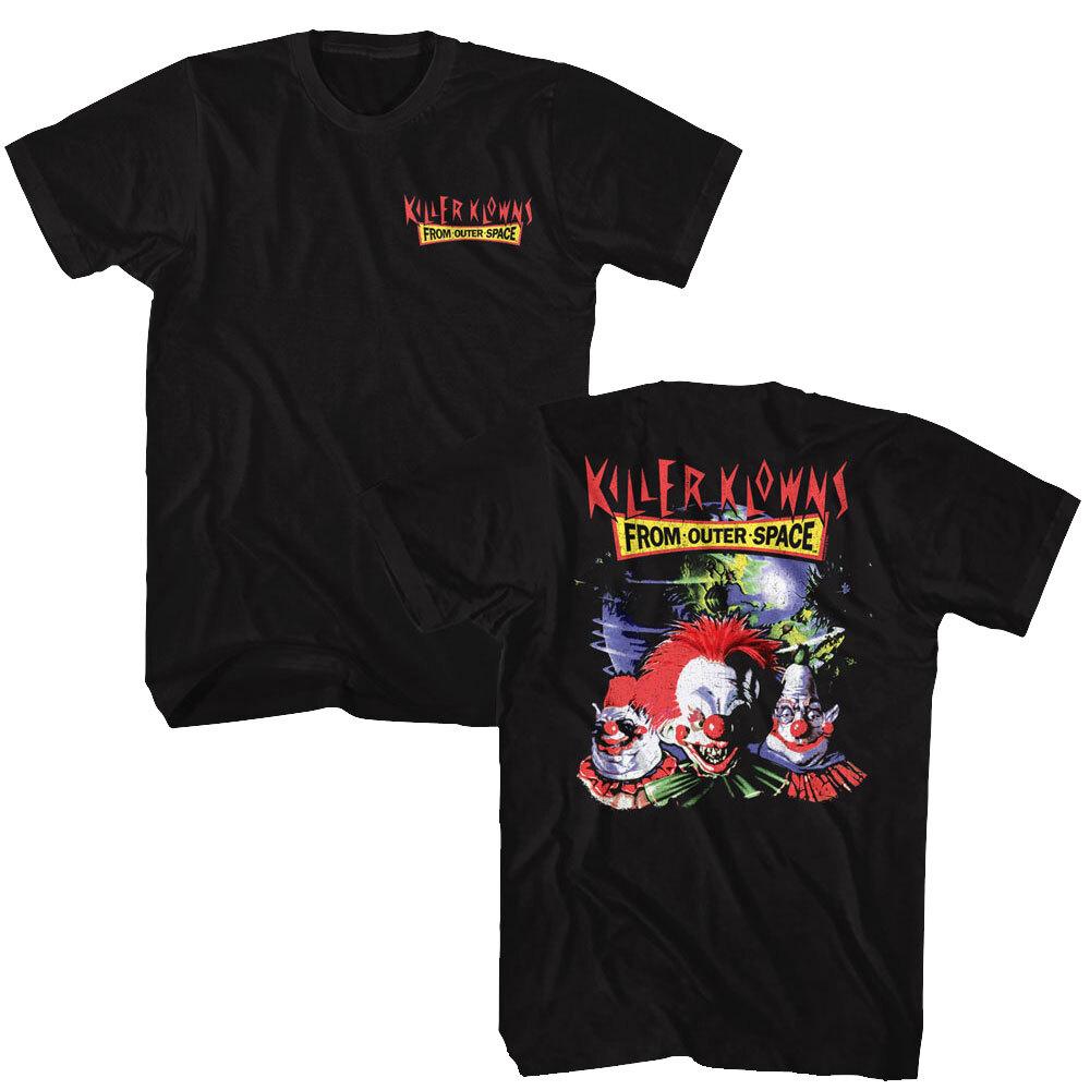 Killer Klowns From Outer Space Halloween Full Color Clown Collage Men T Shirt S