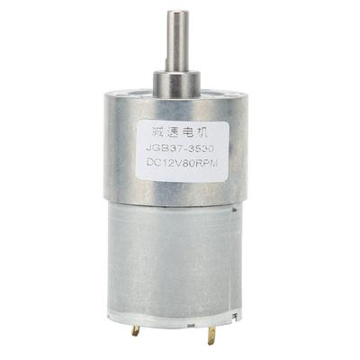 JGB37?3530 Worm Gear Motors Self Locking Wear Resistant Turbo Reducer Shaft for Door Opener DC12V