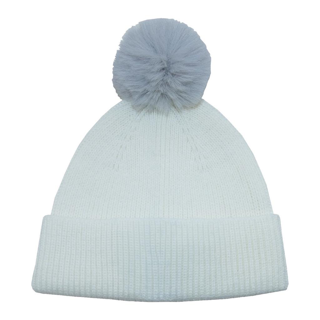 Star Wars The Mandalorian Unisex Adult The Child Badge Pom Pom Beanie