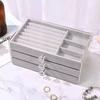 Transparent Drawer Storage Box 3-Layer Multi-layer Jewelry Box  Home Storage