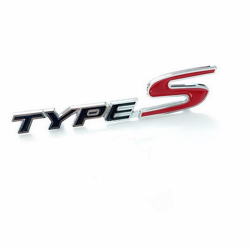 Suitable for modified metal car stickers TYPER car logo Civic Fit Lingpai Sprite XRV Binzhi types