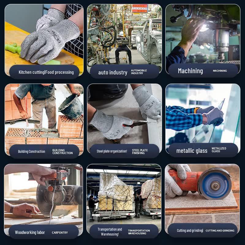 Zhi Shi Level 5 Cut-Resistant Work Gloves