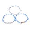 Bohemian Blue Starfish Shell Bracelet Set - Summer Jewelry Collection