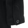 Coach Melton Edelstahl Kragenmantel XS schwarz Damen Gebraucht