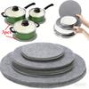 Non-Stick Pan Felt Divider Pad Set Thickened Felt Dish Absorbent Divider Pad