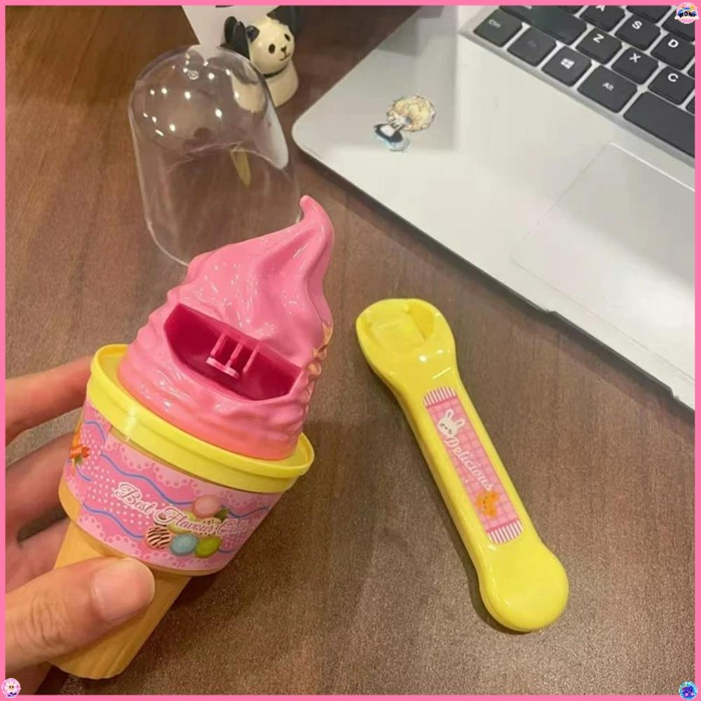 Food Feeding Pudding Toy Early Education Simulation Role Play Kitchen Lamian Noodles Ice Cream Ornament Kids Gifts Kid Friendly Entertaining Fun Safe