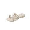 Set of toe cool slippers women's summer new fashion versatile retro seaside beach sandals women